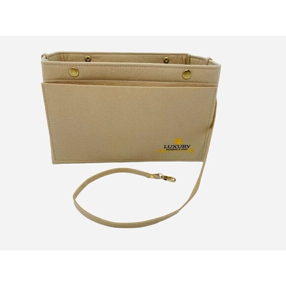 Purse Organizer Insert with zipper compatible with Louis Vuitton MM and GM - Picture 6 of 13